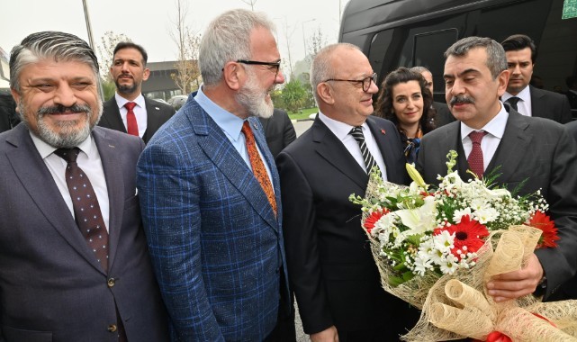 Başkan Ergün, Milli Eğitim Bakanı Yusuf Tekin’i Ağırladı