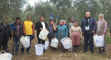 Büyükşehir’in üreticilere desteği sürüyor!