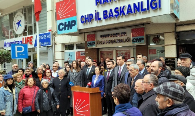 CHP Manisa'dan sert açıklama geldi:''Cumhurbaşkanı yerine milletimiz kendisi yas ilan etti''