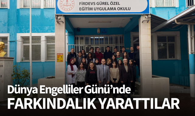 Dünya Engelliler Günü'nde farkındalık yarattılar