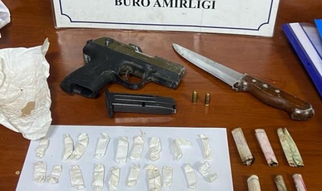 'Dur' ihtarına uymayan araçtan uyuşturucu çıktı!