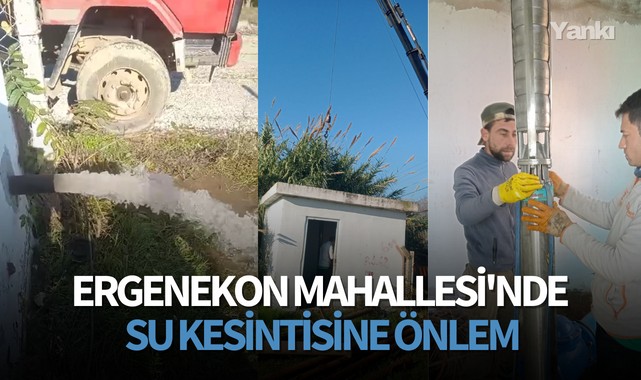 Ergenekon Mahallesi'nde su kesintisine önlem