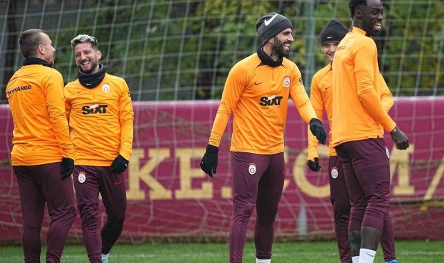Galatasaray, Kopenhag maçı hazırlıklarını sürdürdü