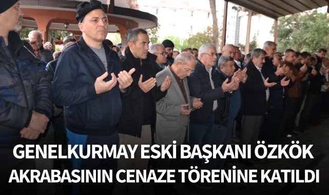 Genelkurmay eski başkanı Özkök akrabasının cenaze törenine katıldı