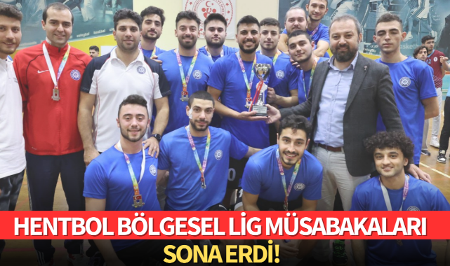 Hentbol Bölgesel Lig Müsabakaları sona erdi