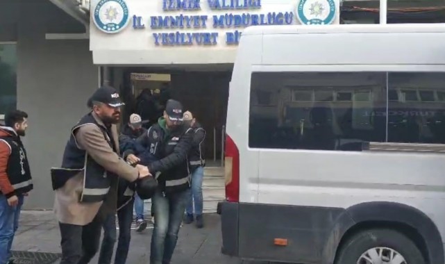 İzmir'de bir suç örgütü daha çökertildi: 9 şüpheli gözaltına alındı!