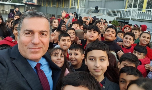 Kaymakam Kapankaya'dan okullara yakın takip