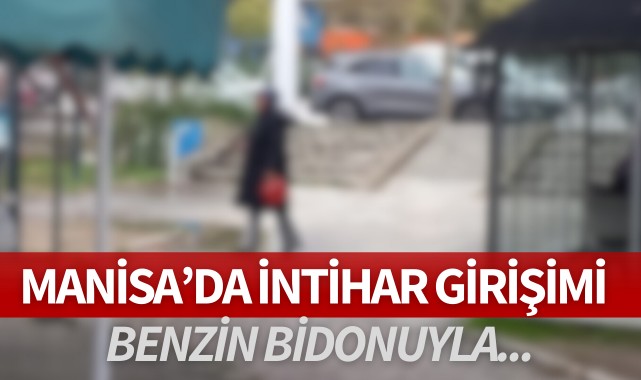Manisa'da intihar girişimi!