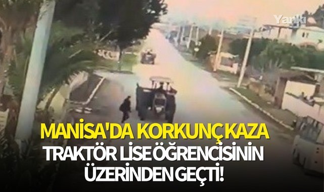 Manisa'da korkunç kaza!