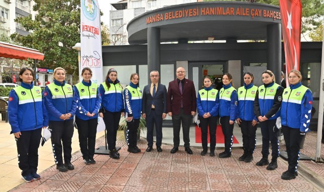 Manisa Zabıtasına kadın eli