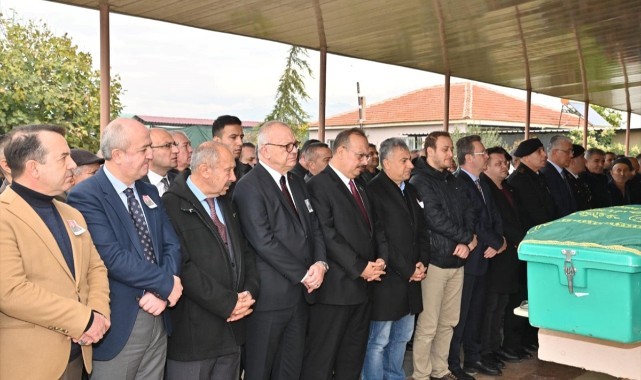 Manisa İl Emniyet Müdürü Aktaş'ın vefat eden ağabeyi toprağa verildi