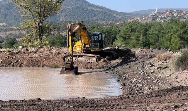 Manisa'da 2023 yılında 80, 2014'ten bu yana 571 HİS göleti temizlendi