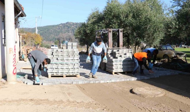 Turgutlu'da bir mahallenin daha altyapısı tamamlandı