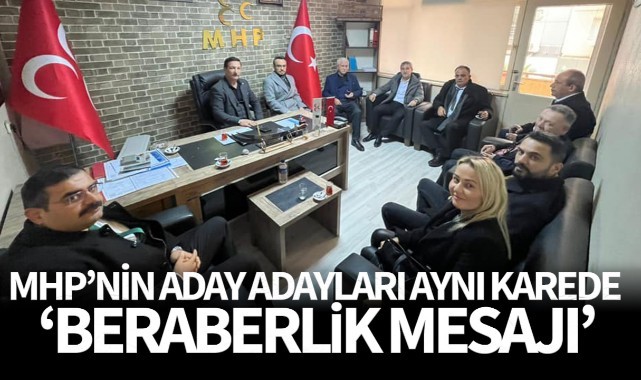 MHP'li aday adayları aynı karede