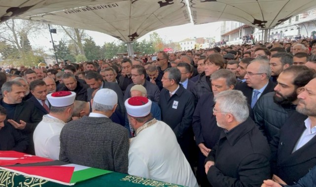 Milletvekili Bitmez İstanbul'da son yolculuğuna uğurlandı
