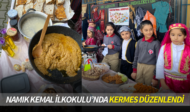 Namık Kemal İlkokulu'nda kermes düzenlendi