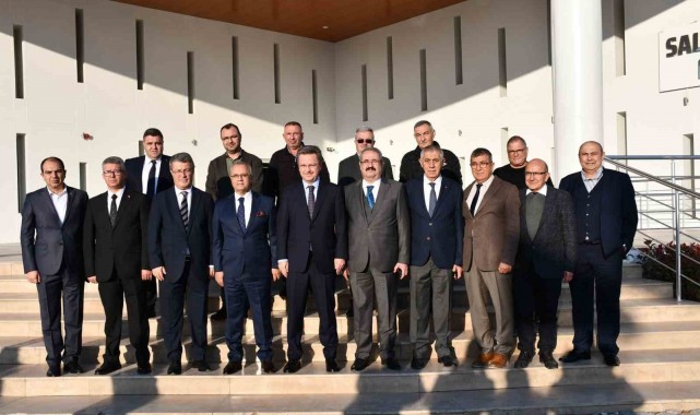 Salihli OSB'de yılın son toplantısı yapıldı