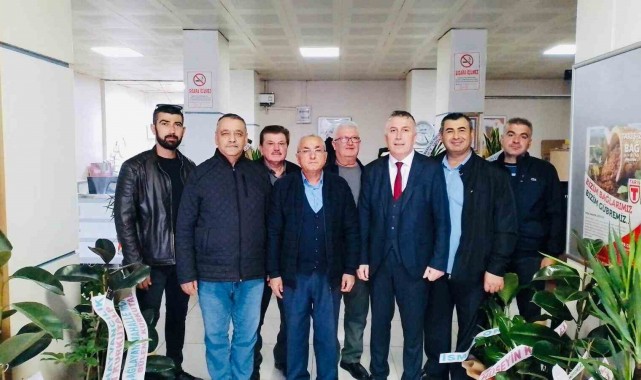 TARİŞ'in yeni başkanına üzüm üreticilerinin sorunlarını anlattılar