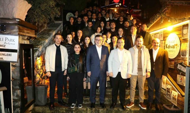 Başkan Saygılı üniversiteli gençlerin sorularını yanıtladı
