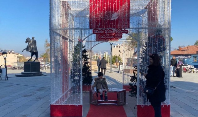 Vatandaş o ilçede yeni yıl hatırası için sıraya girdi