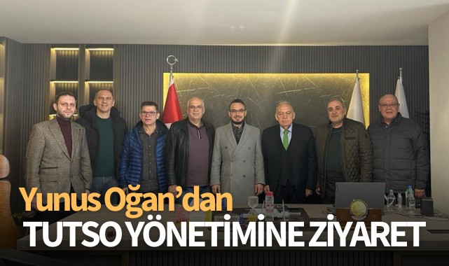 Yunus Oğan'dan TUTSO yönetimine ziyaret