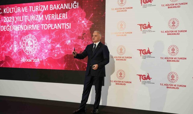 2023 yılında turizm rekoru kırıldı