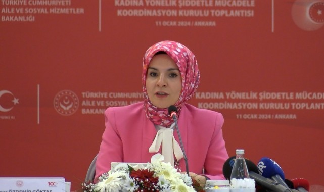 Bakan Göktaş: "Tek bir kadının şiddetle karşı karşıya kalma riskini ortadan kaldırıncaya kadar durmayacağız"