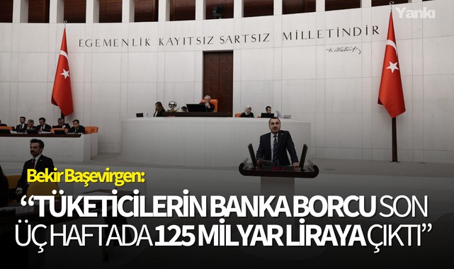 Bekir Başevirgen: "Tüketicilerin Banka Borcu Son Üç Haftada 125 Milyar Liraya Çıktı"