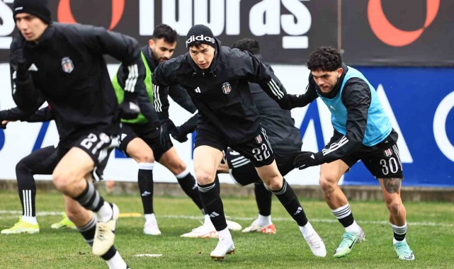 Beşiktaş, Trabzonspor maçı hazırlıklarını sürdürdü