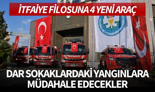 Dar sokaklardaki yangınlara müdahale edecekler