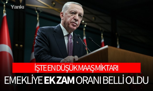 Emekliye ek zam oranı belli oldu