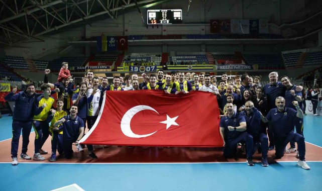Fenerbahçe, CEV Cup'ta 4'lü finallere yükseldi