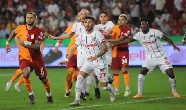 Galatasaray ile Gaziantep FK 10. randevuda