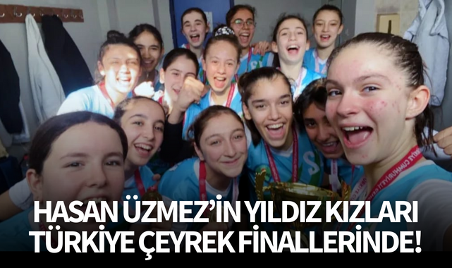 Hasan Üzmez'in yıldız kızları Türkiye çeyrek finallerinde!