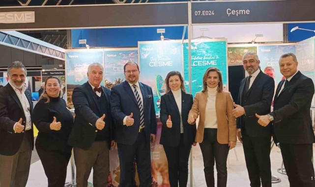 Hollanda'daki turizm fuarında Çeşme'ye büyük ilgi