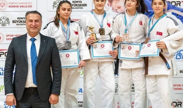 Judo Şampiyonası'nda Konya'dan üç madalya ile döndü