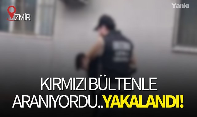Kırmızı Bültenle aranıyordu..Yakalandı!