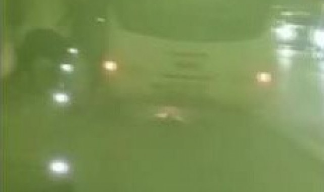 "Kudüs Fatihi Selahaddin Eyyubi" dizisinin figüranlarını taşıyan otobüs alev alev yandı