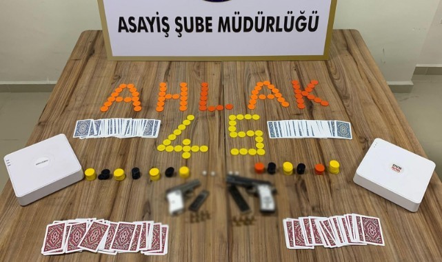 Kumar operasyonunda 23 kişiye 147 bin 775 lira ceza!