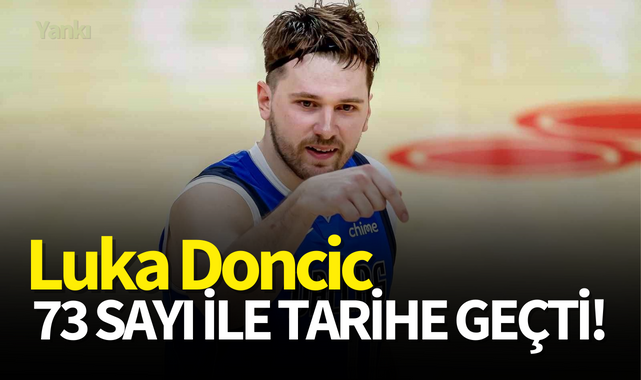 Luka Doncic 73 sayı ile tarihe geçti!