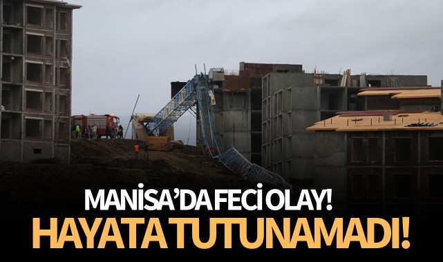 Manisa'da feci olay: Hayata tutunamadı!