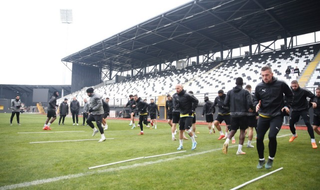 Manisa FK, Erzurumspor FK maçı hazırlıklarını sürdürdü