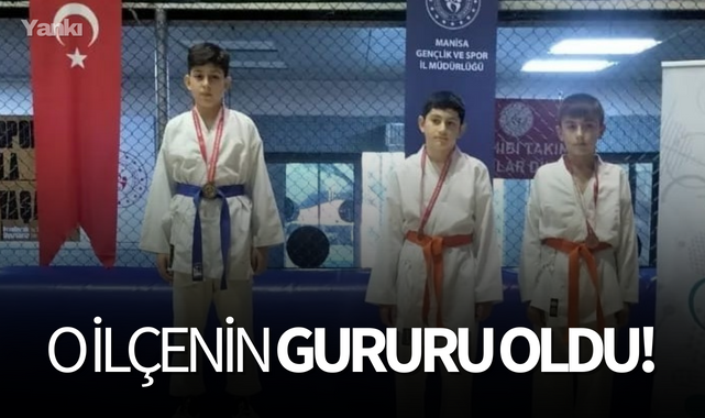 O ilçenin gururu oldu!