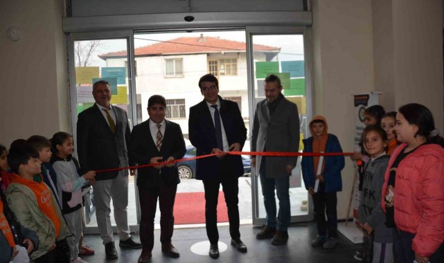 O ilçede kitap fuarı açıldı