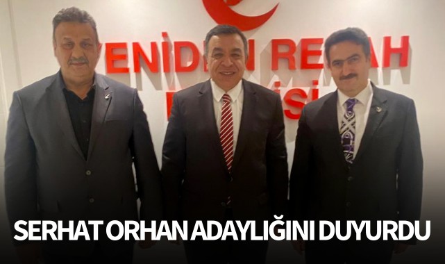 Serhat Orhan adaylığını duyurdu