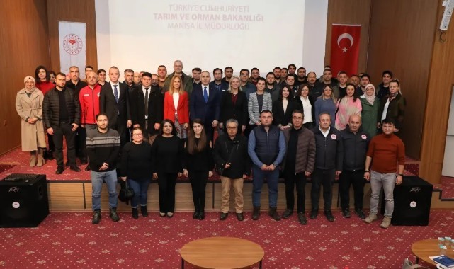 Teknik personellere bağ hastalık ve zararlıları eğitimi verildi