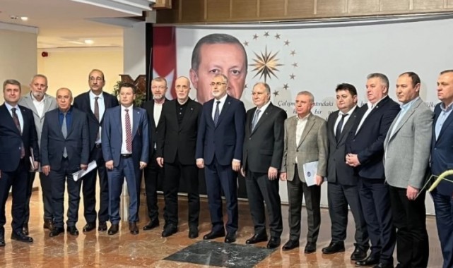 TÜRK-İŞ kamu işçisine ek zam talebini, Bakan Işıkhan'a iletti