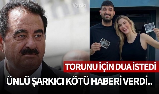 Ünlü şarkıcı kötü haberi verdi..Torunu için dua istedi