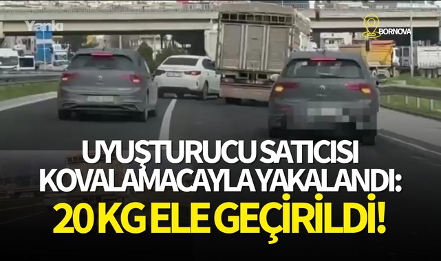 Uyuşturucu satıcısı kovalamacayla yakalandı:20kg ele geçirildi!