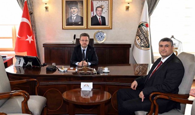 AFAD daire başkanlığına atanan Karakaya'dan veda ziyaretleri